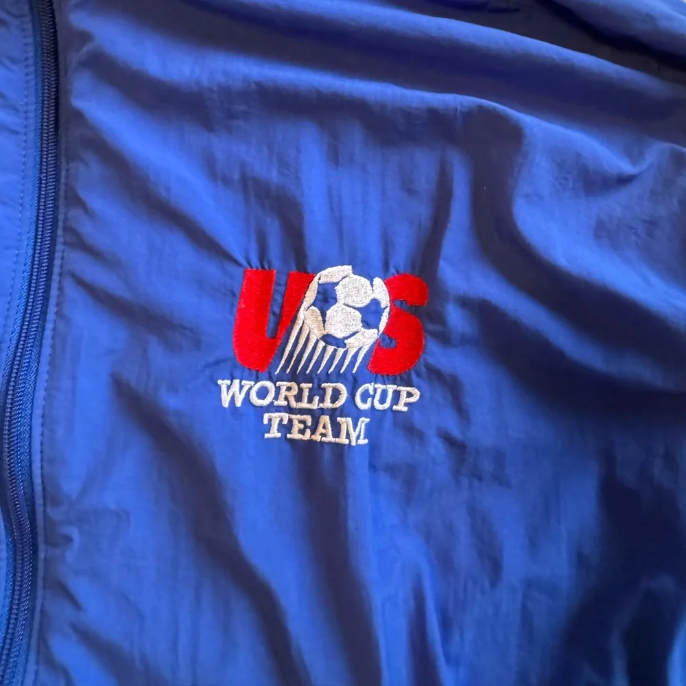 Vintage 1990s World Cup USA Adidas Windbreaker